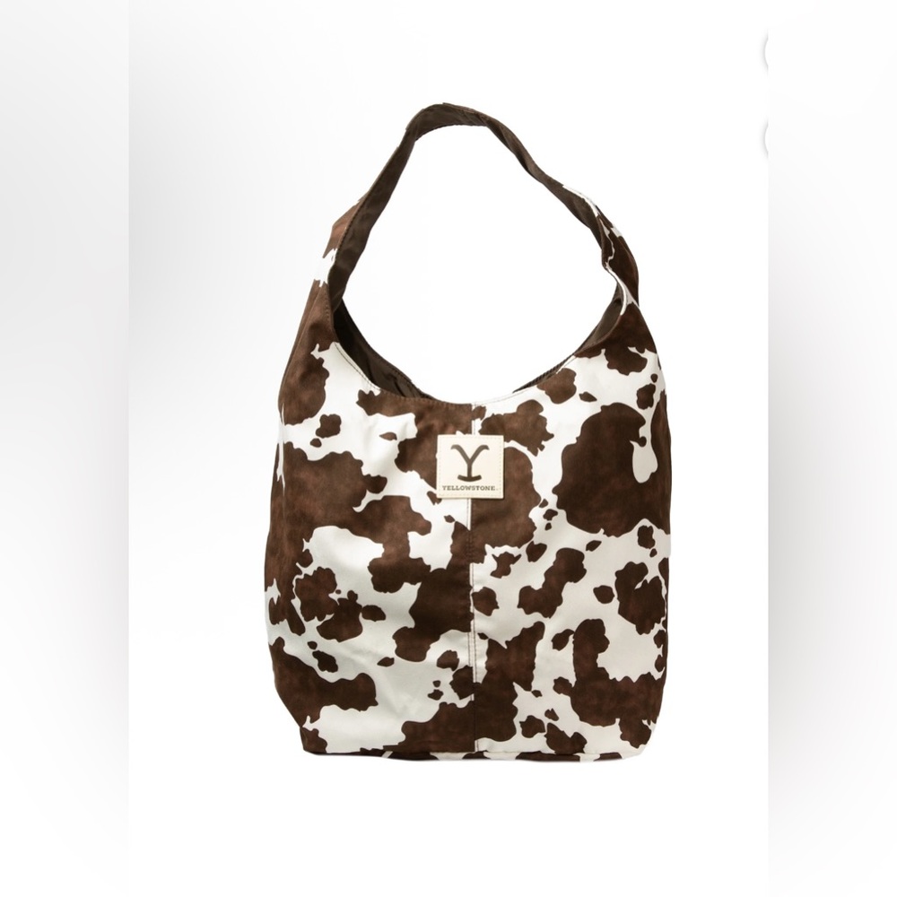 Mad Engine Yellowstone Cow Tote